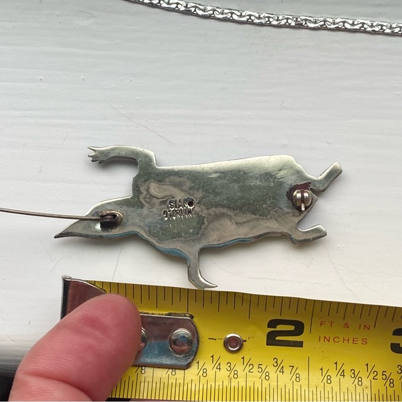 Sterling figure pendant - Picture 6 of 11